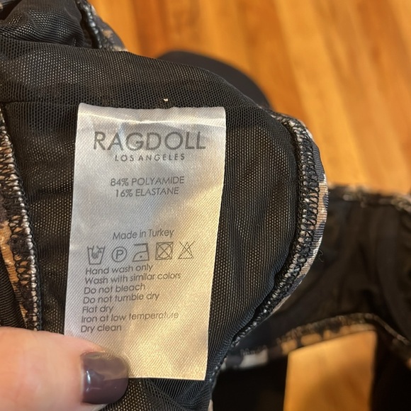 RAGDOLL LA leopard bikini top large - Picture 3 of 4